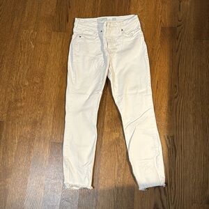 White Lucky Brand Skinny Jeans